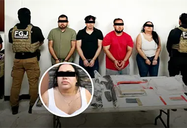 Detienen en Matamoros, Tamaulipas a "La Conta", presunta operadora financiera del Cártel del Golfo