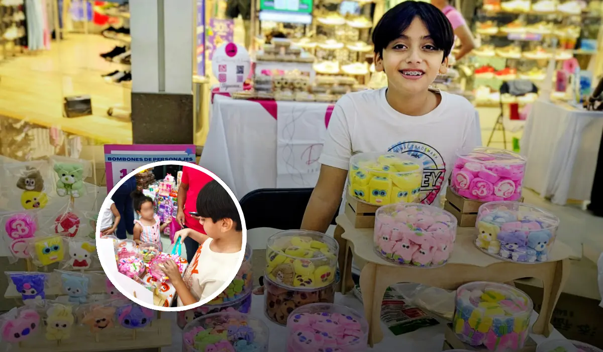 Un dulce sueño: Nicolás, el niño que deleita Culiacán con sus bombones Candy Toon’s