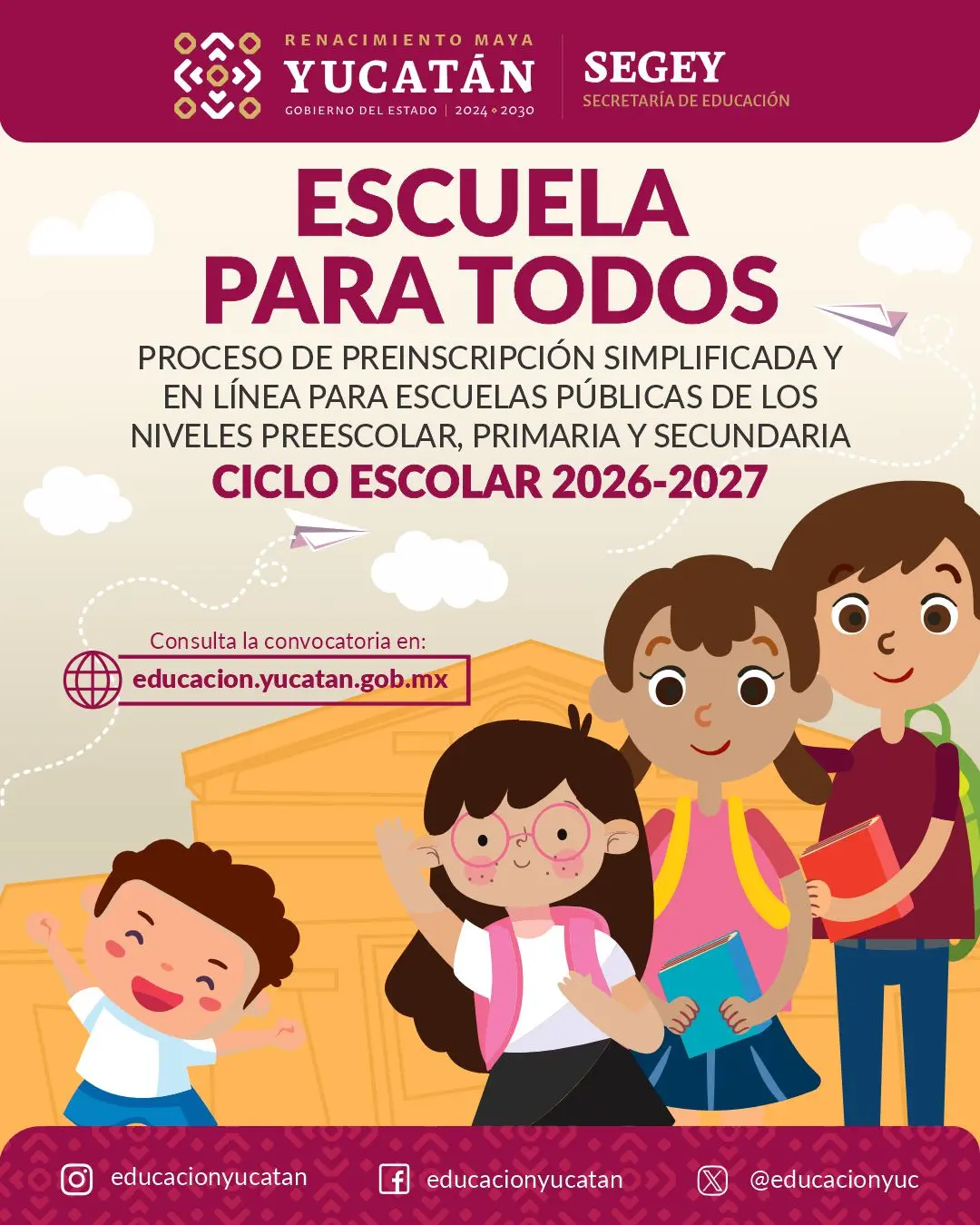 Escuela para todos los niveles educativos. Foto: Cortesía.