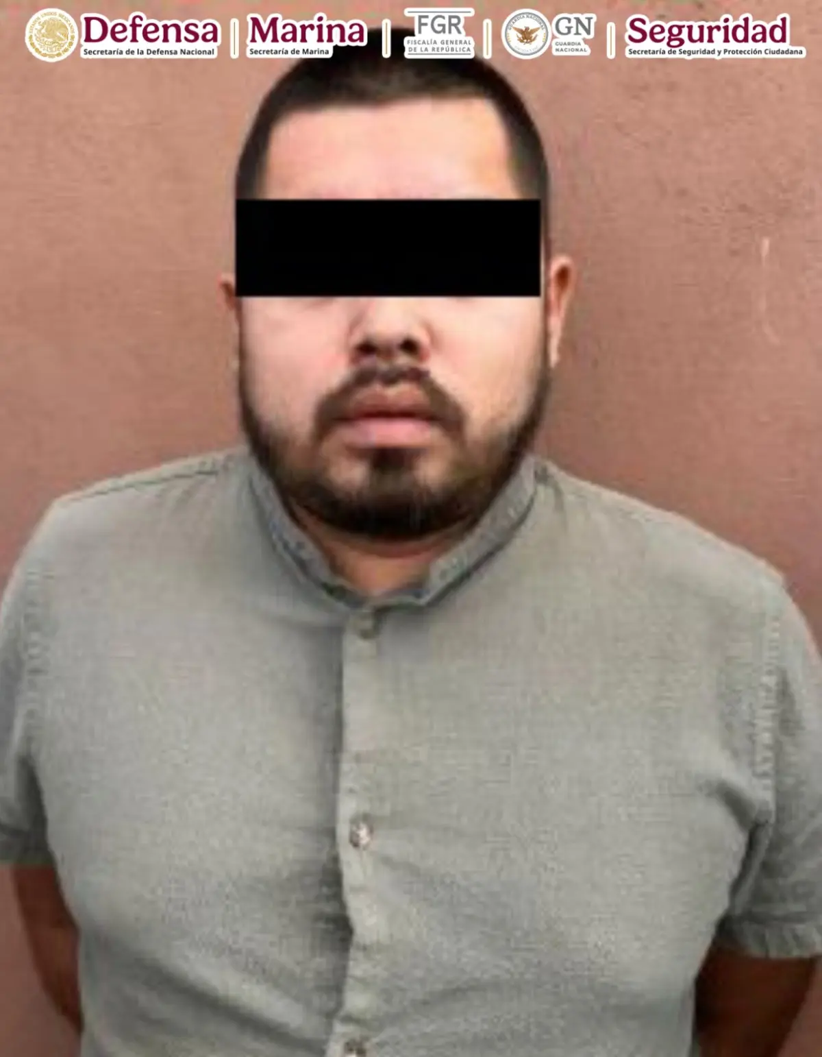 Hombre detenido junto con la Conta en Tamaulipas.