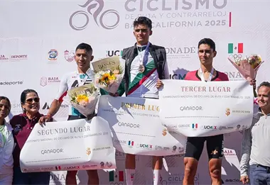 Isaac Del Toro conquista título del Campeonato Nacional de Ciclismo 2025
