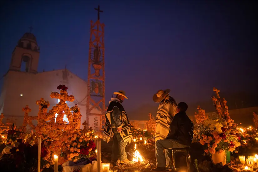 Pátzcuaro se prepará para recibir a sus seres queridos el Día de Muertos. Foto: Cortesía.