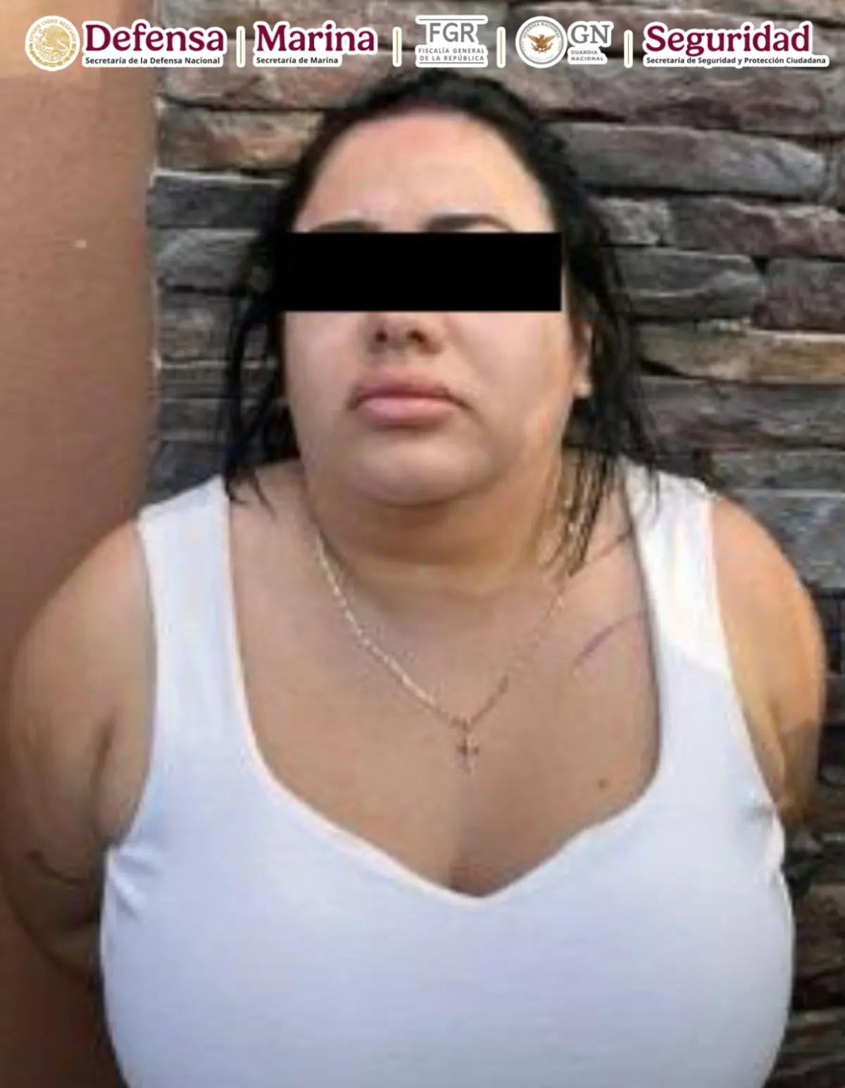 La Conta, detenida en Tamaulipas.
