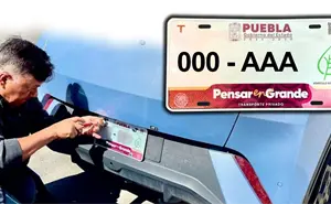 ¿Dónde sacar una cita para cambio de placas en Puebla?