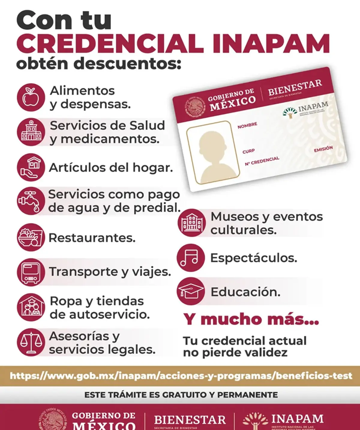 Tarjeta Inapam