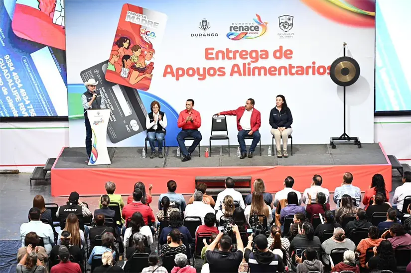 Apoyo de la Tarjeta Madre para las jefas de familia en Durango. Foto: Cortesía