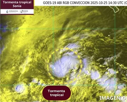 La tormenta tropical Sonia se forma en el Pacífico: ¿afectará a México?