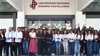 Presidenta Sheinbaum inaugura nuevo plantel de la Universidad Nacional Rosario Castellanos en Chalco, EdoMex