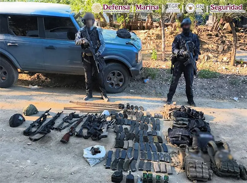 Armas decomisadas