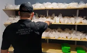 Golpe histórico: aseguran 385 kilos de metanfetamina en operativo de Culiacán