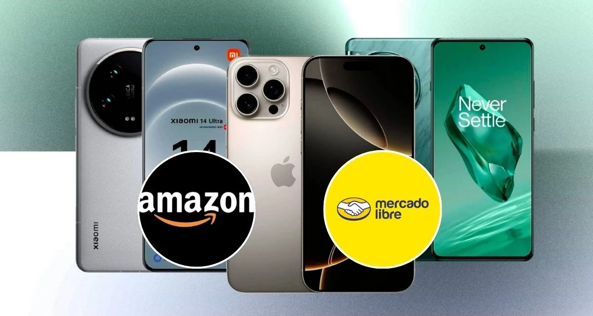 Estos son los celulares con hasta 45% de descuento en Amazon y Mercado Libre. Foto: cortesía
