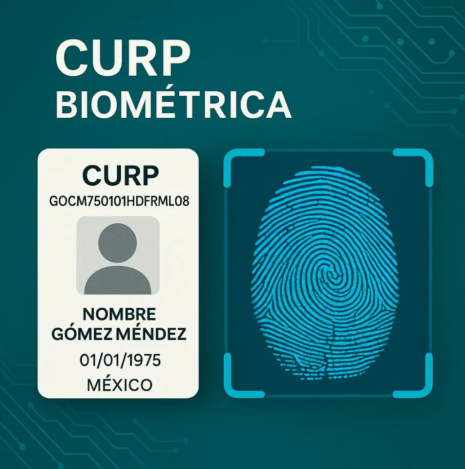 La CURP Biométrica tiene como objetivo evitar suplantación y fraudes. Foto: cortesía.