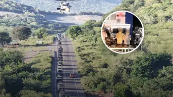Todo lo que decomisaron tras enfrentamiento que paralizó este domingo a Navolato y a Jesús María, Culiacán