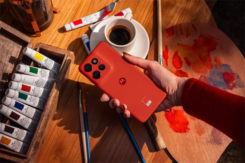 Aquí los detalles del Moto Edge 50 Neo. Foto: Motorola