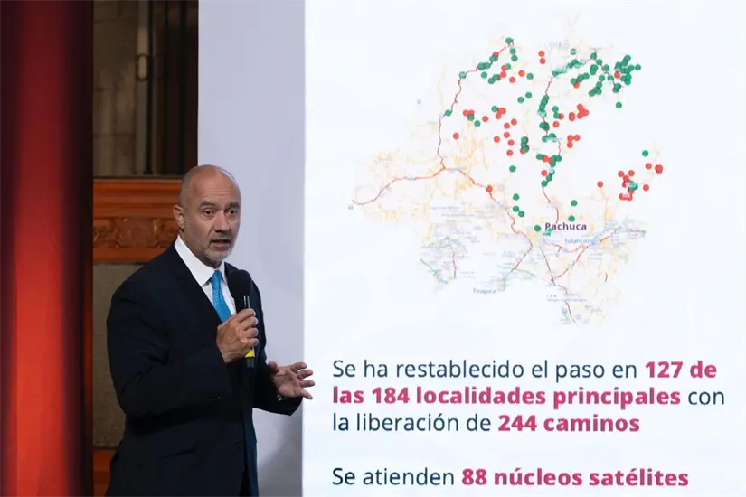 Jesús Antonio Esteva Medina, secretario de Infraestructura, Comunicaciones y Transportes