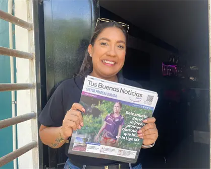 Se entrega primera edición del nuevo periódico Tus Buenas Noticias al Sector Pradera Dorada de Mazatlán