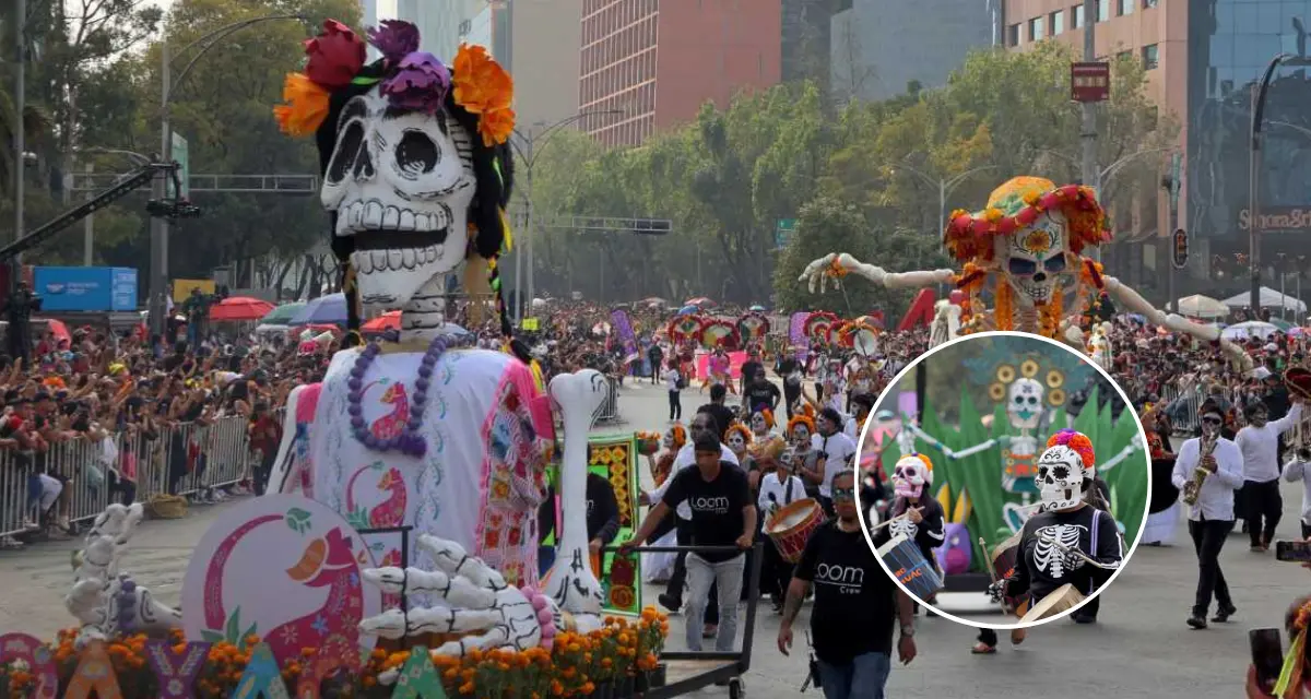 Estos son los mejores desfiles durante el Día de Muertos en México. Foto: Cortesía.