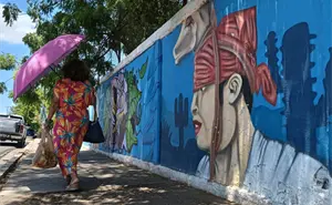 Murales por la paz: Estudiantes de la Secundaria General No.5 transforman su entorno en El Palmito