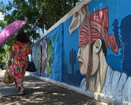 Murales por la paz: Estudiantes de la Secundaria General No.5 transforman su entorno en El Palmito