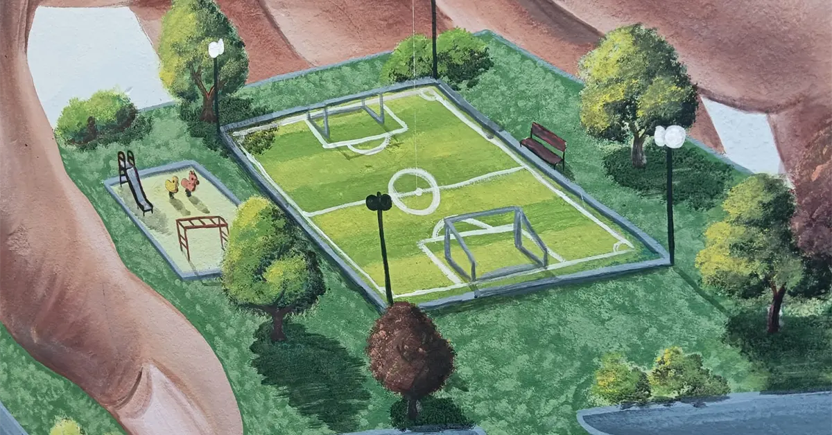 En Culiacán hay un mural que une a su gente en una sola pieza. En Barrancos aseguran que “En equipo brillamos más”