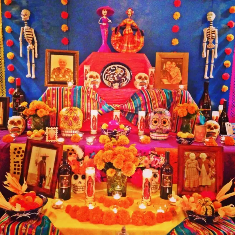 Conoce los otros elementos del altar de Día de Muertos. Foto: cortesía.