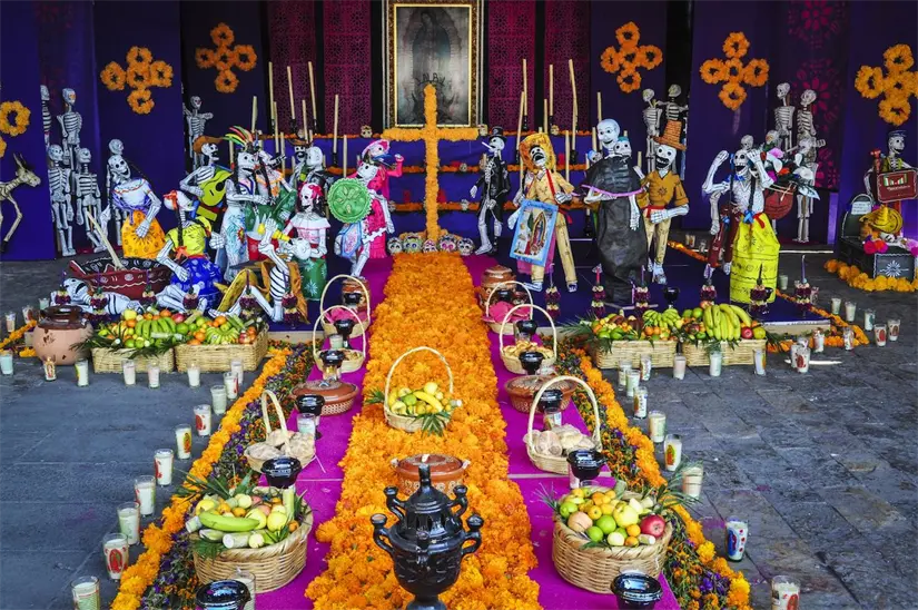 El altar de Día de Muertos debe colocarse desde el 27 de octubre. Foto: Desde la fe.