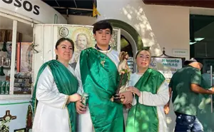 Con fe y gran devoción festejan a San Judas Tadeo en Culiacán, tras favores cumplidos