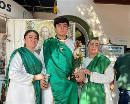Con fe y gran devoción festejan a San Judas Tadeo en Culiacán, tras favores cumplidos