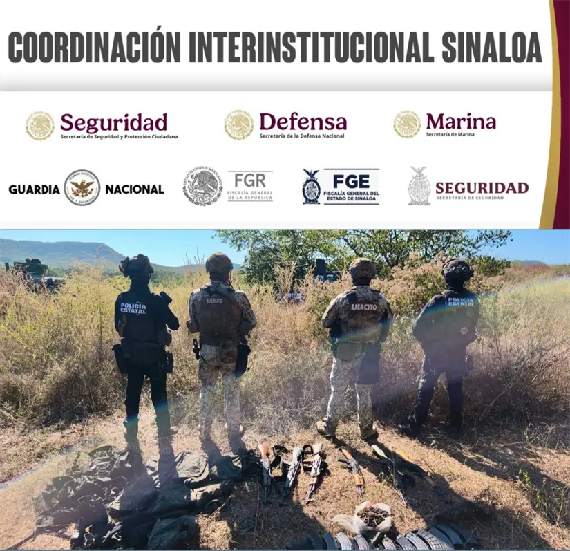 Arsenal asegurado. Foto: SSPC