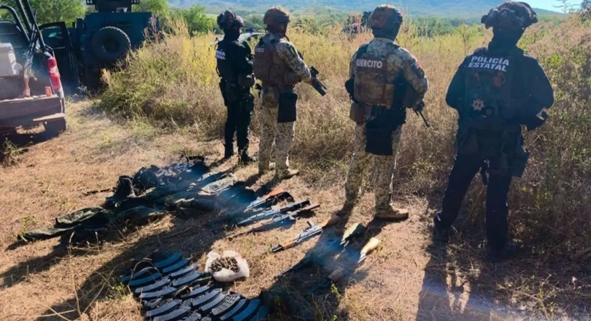 Continúan los operativos de seguridad en Culiacán. Foto: SSPC