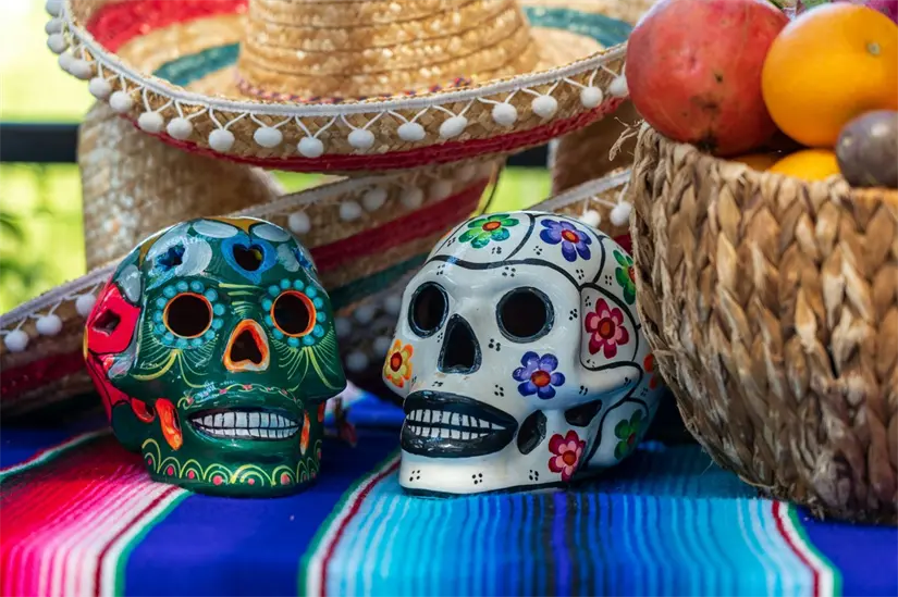 El Día de Muertos es una de las celebraciones que cuentan con grandes actividades culturales. Foto: Unsplash.