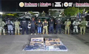 Gabinete de Seguridad detiene a cuatro personas por cobro de piso en Tabasco