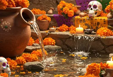 Día de Muertos: Conoce el significado del agua en el altar
