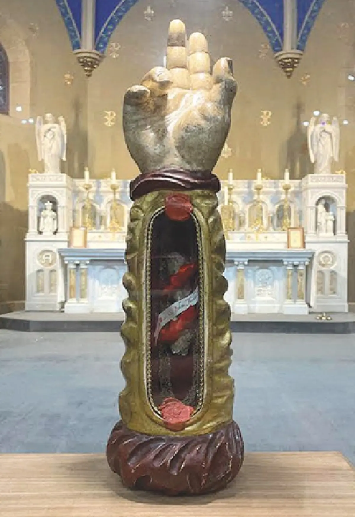 El brazo de San Judas Tadeo, venerado en Roma desde la antigüedad, peregrina por Estados Unidos