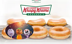 Krispy Kreme celebra Halloween y Día de Muertos con donas gratis y docenas al 2x1