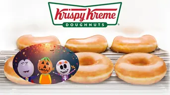 Krispy Kreme celebra Halloween y Día de Muertos con donas gratis y docenas al 2x1