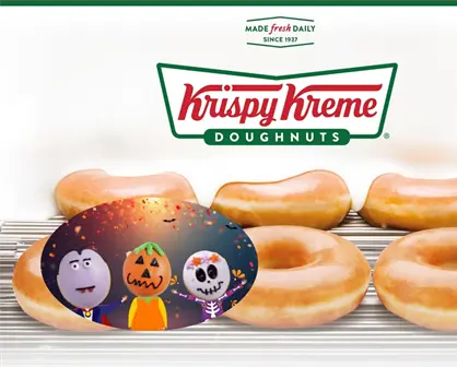 Krispy Kreme celebra Halloween y Día de Muertos con donas gratis y docenas al 2x1