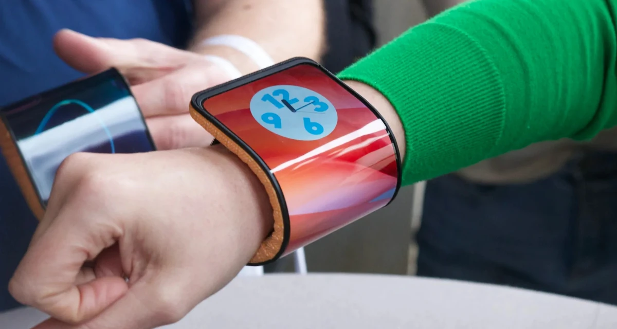De tu mano a tu muñeca: el teléfono de Motorola que parece del futuro. Foto: Cortesía.
