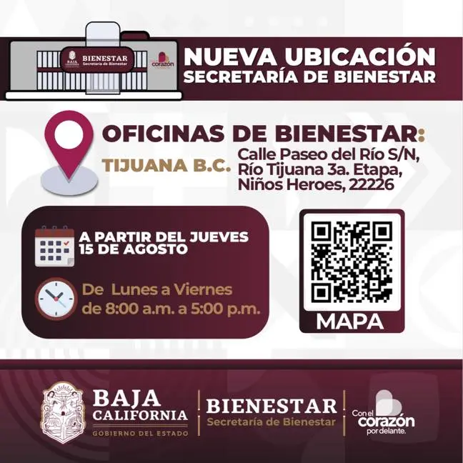 Estas son las delegaciones donde puedes acudir y acceder al programa Casa Fuerte. Foto: Cortesía.