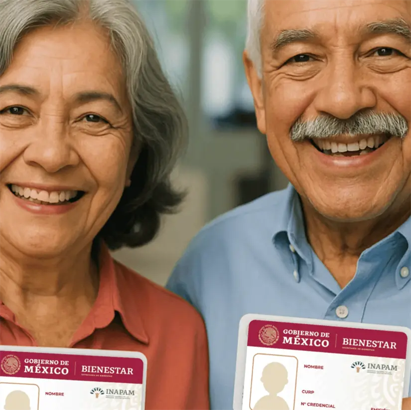 Las despensas gratis son para los adultos mayores con tarjeta INAPAM vigente. Foto: cortesía.