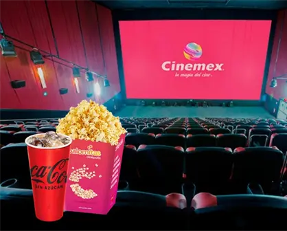 ¿Combo soltero? Cinemex lanza combo individual a solo 125 pesos para asistir al cine sin compañía