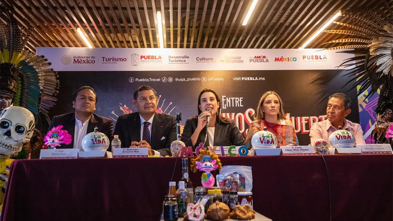 Estos son los eventos que habrá en Puebla por el Día de Muertos 2025. Foto: Cortesía.