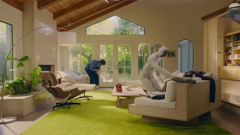 El robot puede identificar ingredientes en la cocina y sugerir recetas a partir de ello. Foto: Cortesía