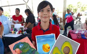 Niños descubren su talento en nuevos talleres de arte en Villa Juárez