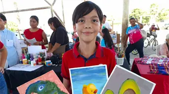 Niños descubren su talento en nuevos talleres de arte en Villa Juárez