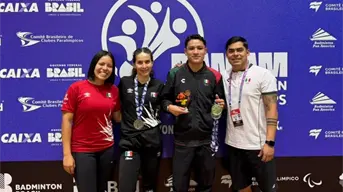 México cosecha tres medallas en Para bádminton durante Pan Am Sao Paulo 2025, en Brasil