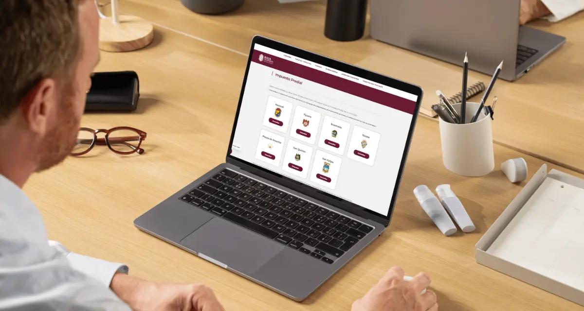 Paga tu predial en línea si eres de Baja California. Foto: Cortesía.