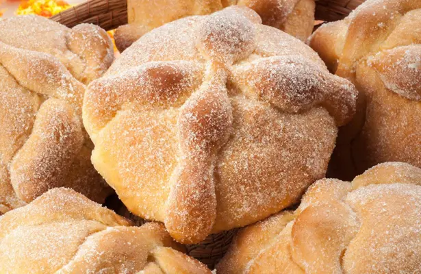 Pan de muerto tradicional poblano. Foto: Cortesía.