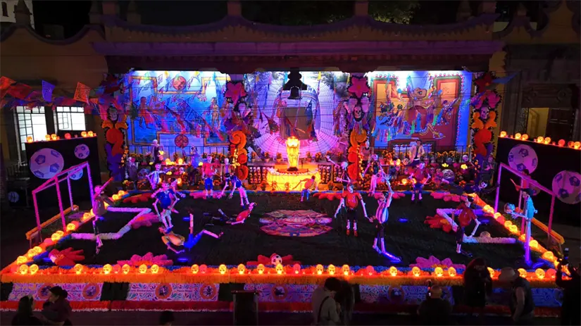 Altar Monumental de Coyoacán. Foto: cortesía.