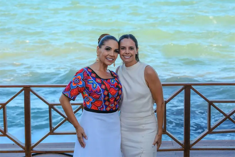 Antes de ser elegida como alcaldesa de Cancún, Peralta fue suplente de Mara Lezama para ese mismo cargo. Foto: Cortesía